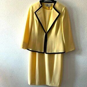 Le Suit blazer and sleeveless dress size 4